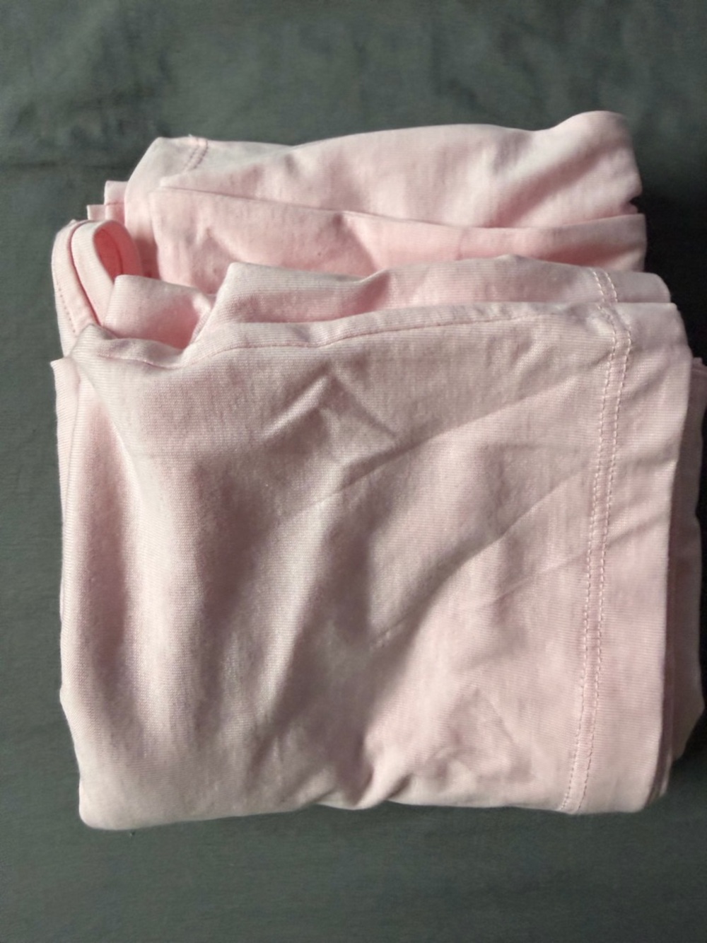 Lands' End Women’s Light Pink Crop Tank Top XL 100% cotton - Picture 7 of 9